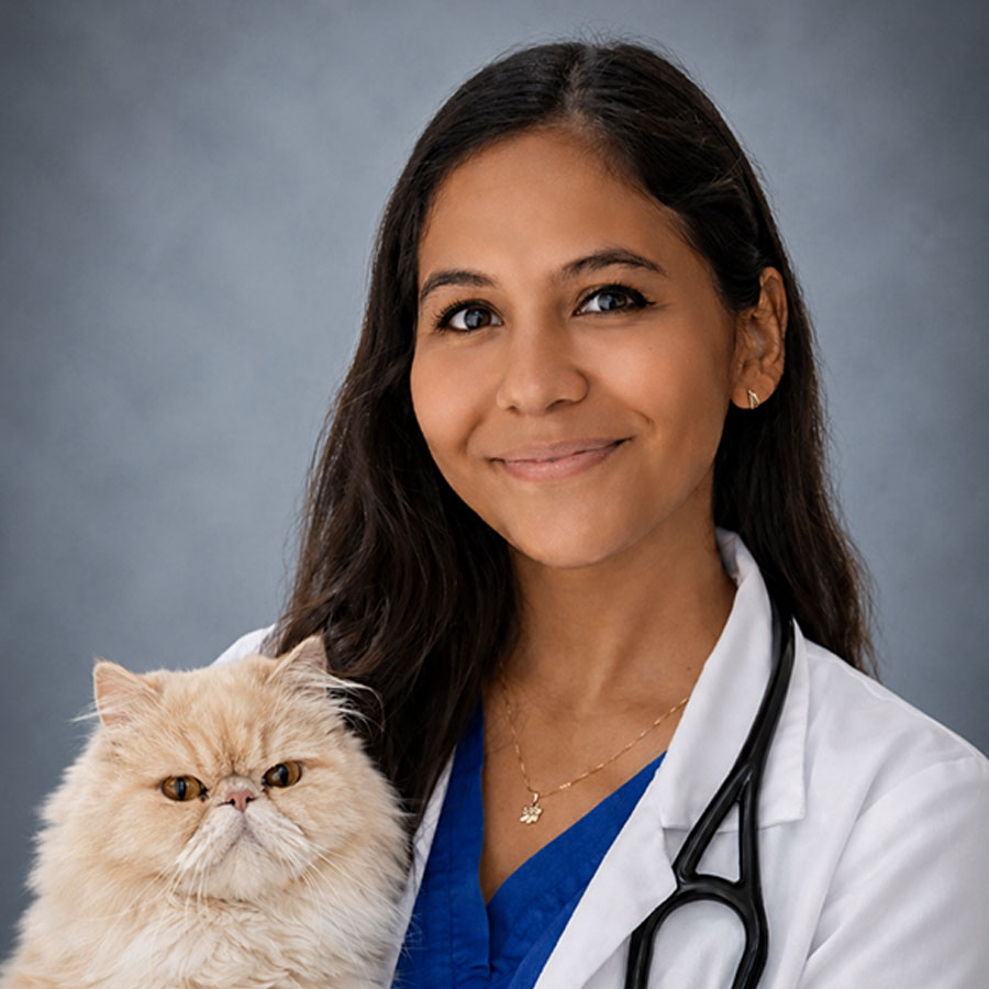 Dr. Gabriela Valdespino — associate veterinarian at Family Pet Medical Center