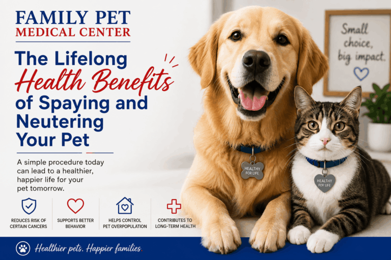 The Benefits of Spaying & Neutering Your Pet | Family Pet Medical Center