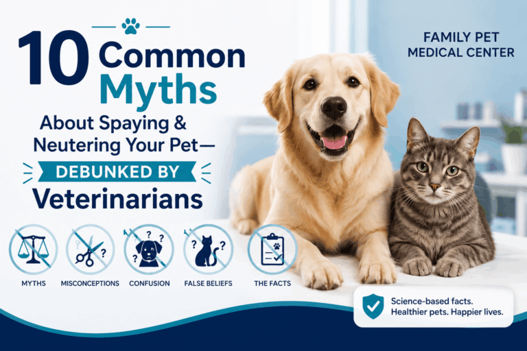 10 Common Myths About Spaying & Neutering Your Pet—Debunked by Veterinarians